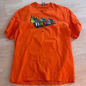Vintage Y2K Nike Orange Tshirt XL “Orignal Flavors” Graphics Mens Short Sleeve